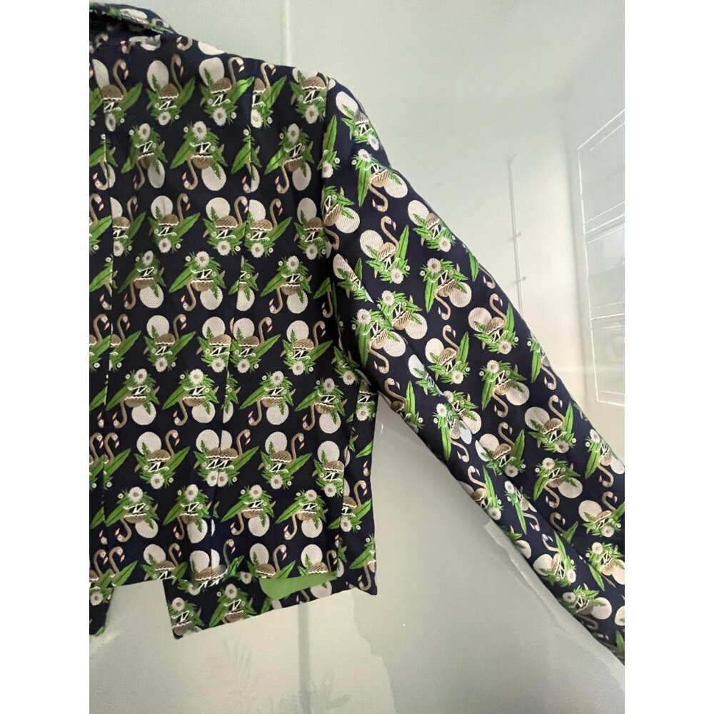 Jacquard Anthropologie Blazer - Picture 3 of 4